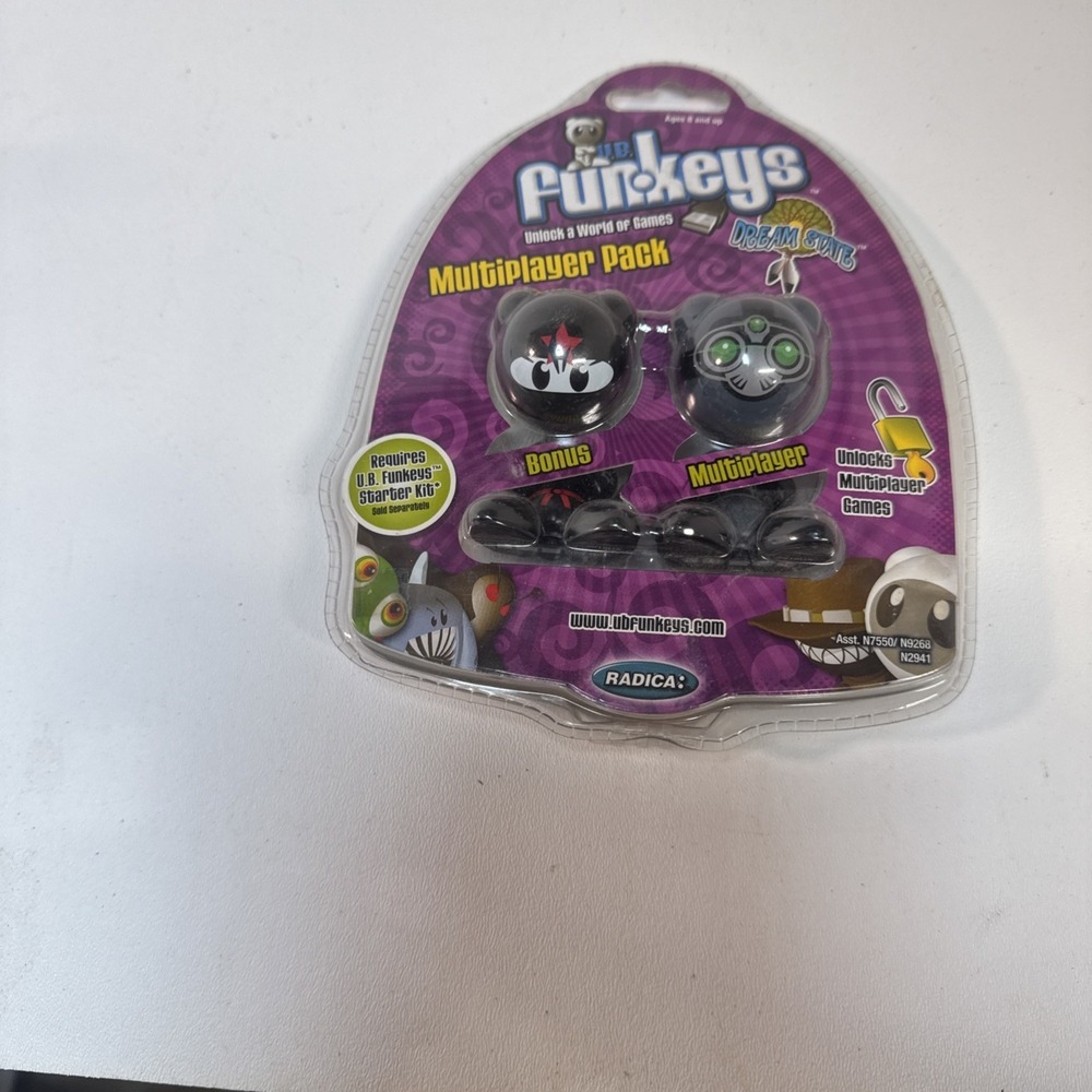 UB Funkeys Dream State Multiplayer‎ Pack Black Wasabi Grey Snipes Radica N2941